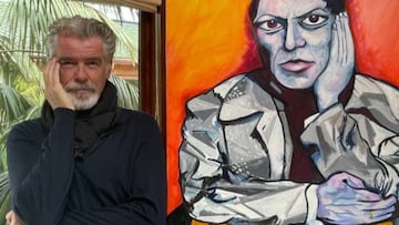 Pierce Brosnan anuncia su primera exposición como pintor