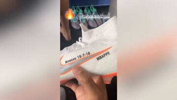 Mbappé ya tiene todo listo: sus botas de la suerte para la final