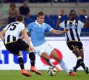 El Udinese ya es tercero tras ganar al Lazio en el Olímpico