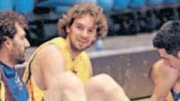 <b>MISTERIO. </b>Con el tobillo curado, Garbajosa espera noticias.