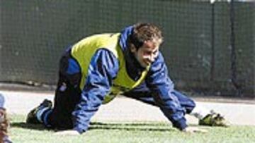 <B>LO QUIEREN PRONTO</B>. La reacción del Espanyol pasa por la recuperación de su capitán, el delantero canterano Raúl Tamudo.