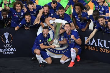 El Chelsea campe¨®n de la Europa League.