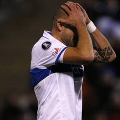 Santiago Silva sufre con uno de los peores números para un "9"