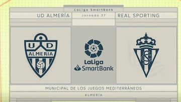 Resumen del Almería vs. Sporting de LaLiga SmartBank