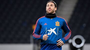 El capit&aacute;n del Real Madrid y de la Selecci&oacute;n de Espa&ntilde;a, Sergio Ramos.