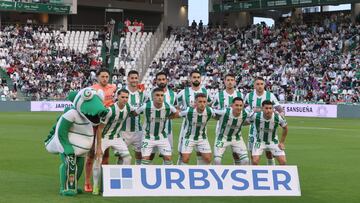 Alineación del Córdoba ante el Levante