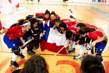 Las Marcianitas lograron el tercer lugar en el Mundial de Hockey Patín.