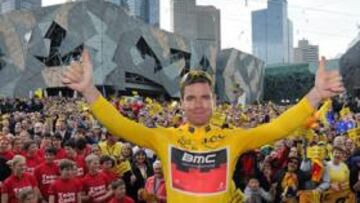 Evans fue recibido como un héroe en Australia