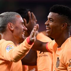 Griezmann reina en la noche de los cuatro porteros