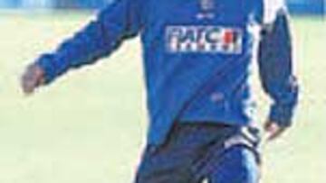 Víctor López, en Zubieta.