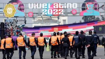 Vive Latino 2022: más de mil policías vigilan la zona y estas son las vialidades alternas