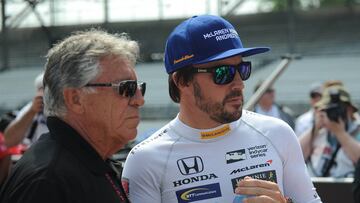 Alonso y Mario Andretti.