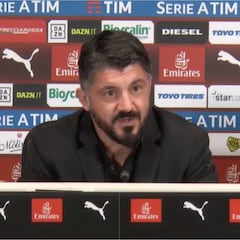 Gattuso cierra filas en torno a Setién y le defiende a ultranza