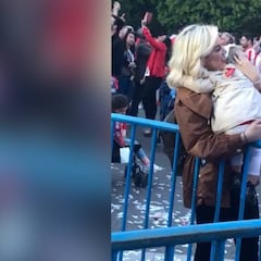 Hasta la mujer de Griezmann lo canta ya: "¡Griezmann, quédate!"