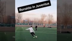 El divertido viral que se burla de los tiros libres de Cristiano