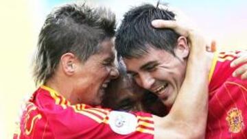 <b>A TOPE. </b>Torres y Villa, al igual que Güiza, llegan a la Eurocopa con buenas cifras goleadoras.