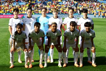 Mira las mejores imágenes del debut de la Selección Colombia en el Mundial Femenino de Australia y Nueva Zelanda ante Corea del Sur.