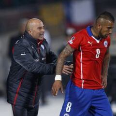 Sampaoli: "Vidal está a nuestra disposición para jugar"
