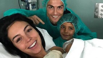 Cristiano Ronaldo y Georgina ya son padres de Alana Martina