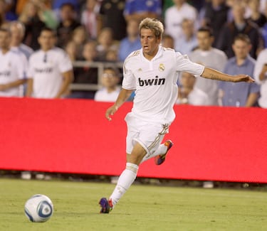 El lateral izquierdo portugués defendió los colores del Madrid entre 2011 y 2015. Jugó 106 partidos y marcó 1 gol. Consiguió dos Champions League, dos Ligas, dos Supercopas de Europa, dos Mundiales de Clubes, una Copa del Rey y una Supercopa de España. 