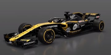 Formula 1 teams reveal their cars for the 2018 season