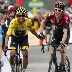 Geraint Thomas, motivado por volver a correr con Egan Bernal