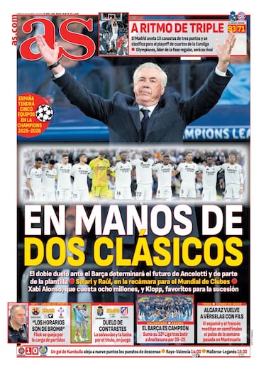 Las portadas de AS de abril