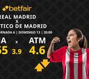 Real Madrid CF vs. Atlético de Madrid: horario, dónde ver, pronósticos y clasificación Liga F