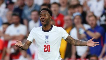 Raheem Sterling, ante su gran oportunidad para levantar un título con Inglaterra.
