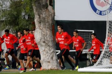 Alexis se sumó a los trabajos de la Roja