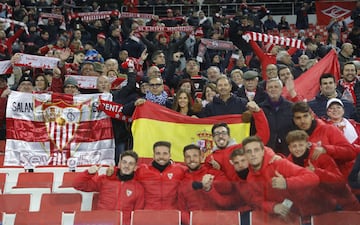 Spartak de Moscú-Sevilla en imágenes