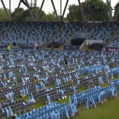 Pantalla gigante y butacas en el césped, así verán los aficinados del City la final