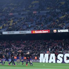 Insultos al Espanyol a los dos minutos de partido