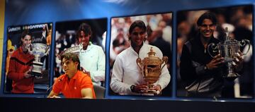 El manacorí de 35 años es el único del Big Three que tiene algunas marcas de precocidad destacadas, algo de lo que no pueden presumir Djokovic ni Federer. Es el más joven en ganar los cuatro Grand Slams, con 24 años, 4 meses y 10 días, cuando levantó la copa en el US Open de 2010. También el más joven en ganar un punto en la Copa Davis, con 18 años y 6 meses en la eliminatoria de España contra la República Checa en 2004 le ganó el partido decisivo a Radek Stepanek.