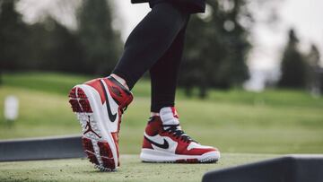 Las Air Jordan I Retro High, modelo especial de Michael Jordan para el mundo del golf.