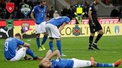 El gran gesto del entrenador de Suecia tras la gesta ante Italia