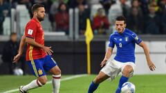 Jordi Alba came off injured in the 21st minute of Italy-Spain