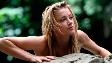 La transformación física de Amber Heard a través de todas sus películas