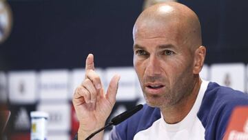 Zidane: "James va a jugar, le veo bien, le veo metido..."