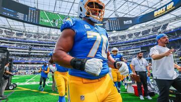 The Chargers coach has confirmed major lineup changes after the star tackle’s season-ending patellar tendon tear just days after a record contract extension.