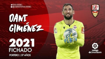 Dani Gim¨¦nez, refuerzo urgente para la porter¨ªa del Logro?¨¦s