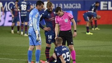 20/03/21 PARTIDO PRIMERA DIVISION 
 HUESCA  -  OSASUNA
 LESION VAVRO