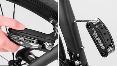 El kit de herramientas de bicicleta ideal para reparaciones de emergencia