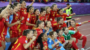 23/07/25 EUROCOPA DE FUTBOL FEMENINO 2025
ESTADIO LETZIGRUND DE ZURICH
SEMIFINAL
ALEMANIA vs ESPAÑA
ALEGRIAS FINAL PARTIDO
JUGADORAS SELECCION ESPAÑOLA