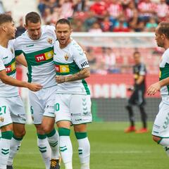 El Elche asalta Montilivi y frena en seco al Girona