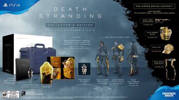 Edici&oacute;n Coleccionista de Death Stranding.