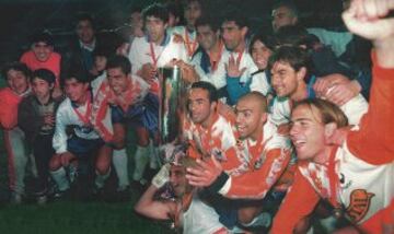 Los cruzados vencieron en 1995 a Cobreloa por 4-2.