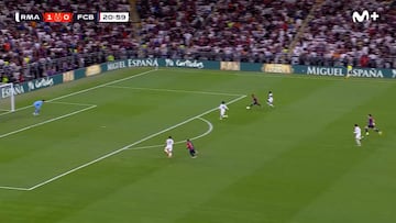 ?Arranc¨® por la derecha el genio del f¨²tbol mundial! Lamine y el gol cul¨¦ de su vida al Madrid