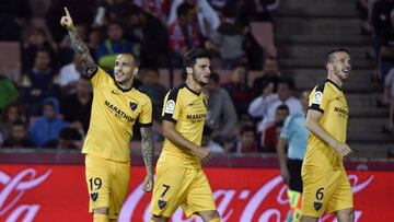 Sandro celebra un gol.