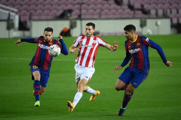 Jordi Alba, De Marcos y Araujo.